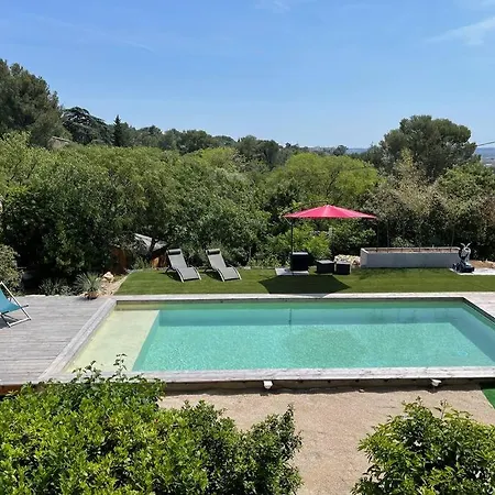 Villa Nimes Villa Au Calme Avec Jardin, Piscine Et Terrain Petanque A 5 Min Du Centre Ville *
