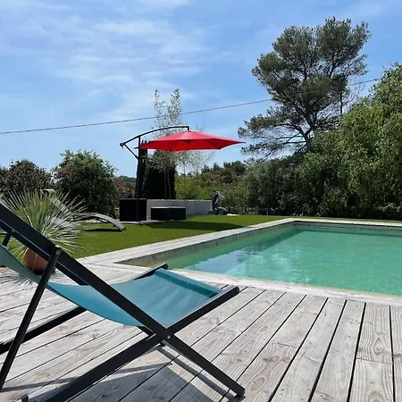 Au Calme Avec Jardin, Piscine Et Terrain Petanque A 5 Min Du Centre 빌라 님