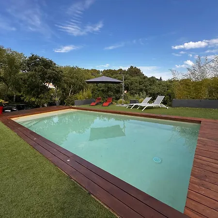 Villa Nimes Villa Au Calme Avec Jardin, Piscine Et Terrain Petanque A 5 Min Du Centre Ville Nîmes